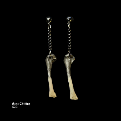 Bone Chilling Earrings