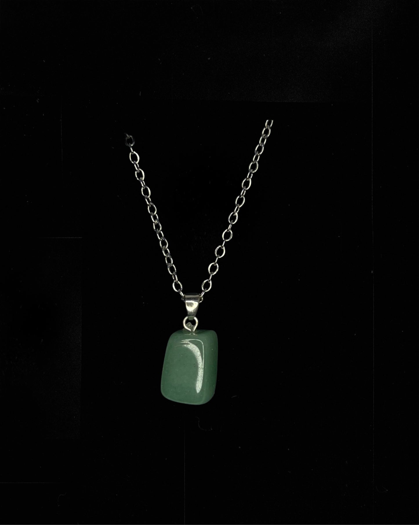 Natural Stone Charm Necklaces