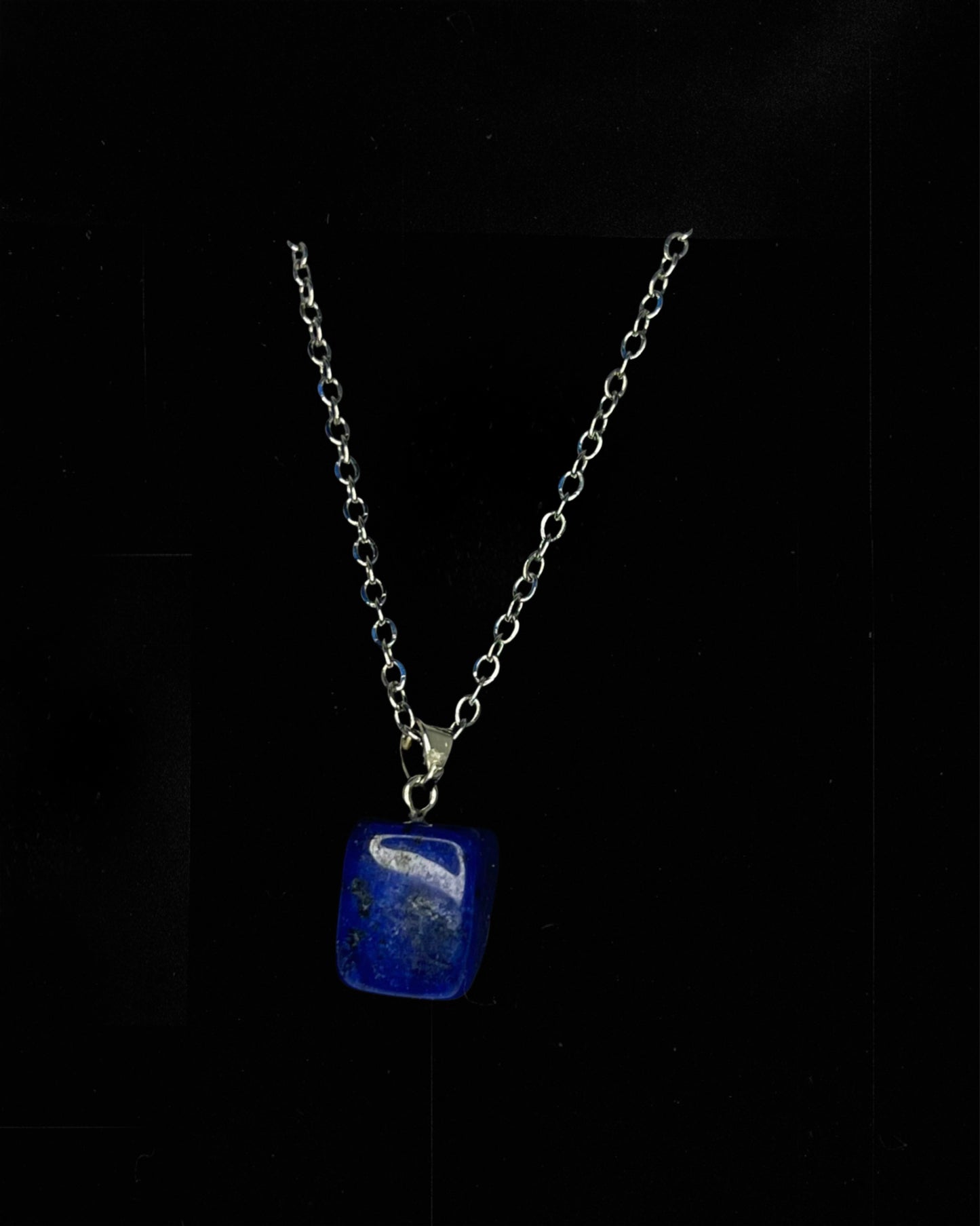 Natural Stone Charm Necklaces