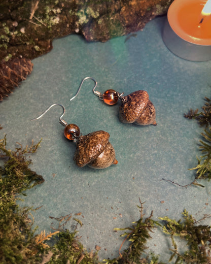 Oak Tree Earrings