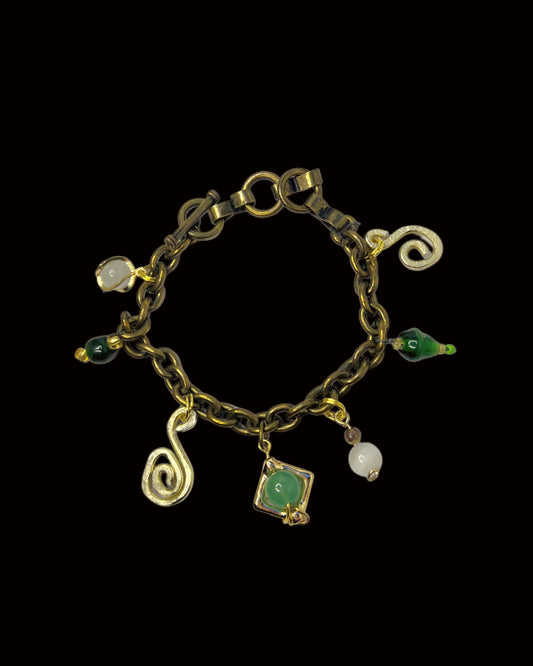 Spiral Charm Bracelet