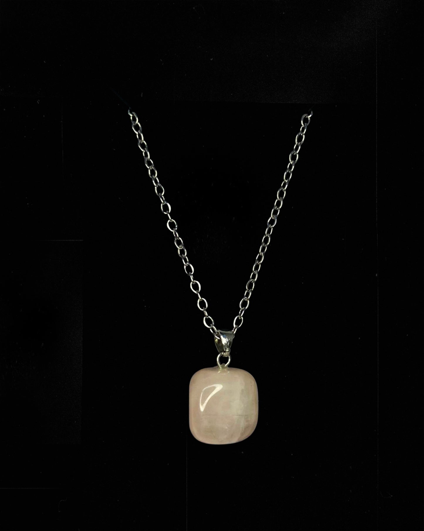Natural Stone Charm Necklaces